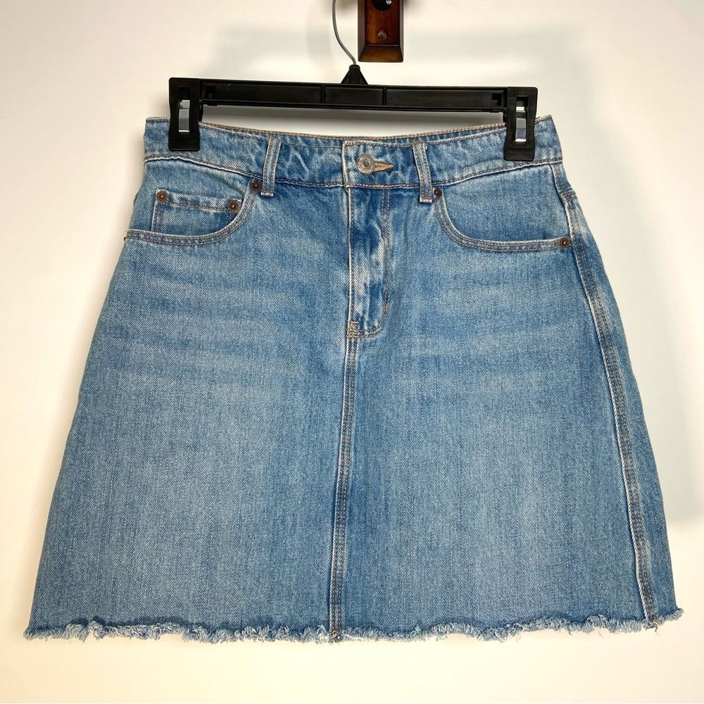 Old Navy Blue Denim Mini Skirt Jean Coastal Cowgirl Y2K Western Festival Rodeo 0